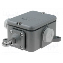 LK-20R; Limit switch; pusher with parallel roller; NO + NC; 16A; IP56; PROMET LK-20R; Limit switch; pusher with parallel roller; NO + NC; 16A; IP56; PROMET