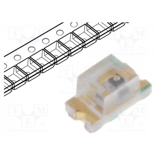 LL-S190SC-2S; LED; SMD; 0603; red; 7÷14mcd; 1.6x0.8x0.8mm; 140°; 1.8÷2.5V; 20mA; LUCKY LIGHT LL-S190SC-2S; LED; SMD; 0603; red; 7÷14mcd; 1.6x0.8x0.8mm; 140°; 1.8÷2.5V; 20mA; LUCKY LIGHT