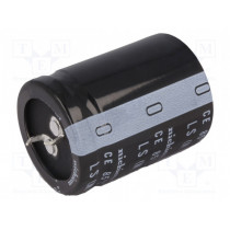 LLS1H682MELB; Capacitor: electrolytic; low impedance; SNAP-IN; 6800uF; 50VDC; NICHICON