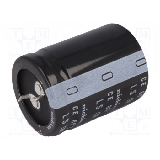 LLS2A222MELZ; Capacitor: electrolytic; low impedance; SNAP-IN; 2200uF; 100VDC; NICHICON