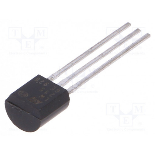 LM235Z; Temperature sensor; diode; -40÷125°C; TO92; THT; Accur: ±1,5°C; STMicroelectronics LM235Z; Temperature sensor; diode; -40÷125°C; TO92; THT; Accur: ±1,5°C; STMicroelectronics