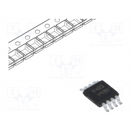 LM2904ST; Operational amplifier; 1.1MHz; 3÷30V; Channels: 2; miniSO8; STMicroelectronics