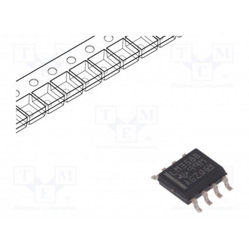 LM358BIDR; Operational amplifier; 1.2MHz; Channels: 2; SO8; 3÷32/±1.5÷16VDC; TEXAS INSTRUMENTS