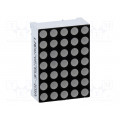 LMD07057BUE-101A-02; Display: LED; matrix; 5x7; red; 10.2mcd; anode; 17.8x12.7mm; WENRUN