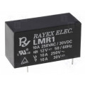 LMR1-5D; Relay: electromagnetic; SPDT; Ucoil: 5VDC; 12A/250VAC; 12A/30VDC; Recoy/RAYEX ELECTRONICS