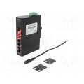 LNX-0501G-SFP; Industrial module: switch Ethernet; unmanaged; 12÷48VDC; RJ45; 5W; ANTAIRA