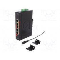 LNX-500A; Industrial module: switch Ethernet; unmanaged; 12÷48VDC; RJ45; 3W; ANTAIRA