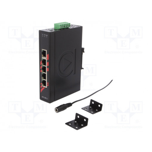 LNX-500A; Industrial module: switch Ethernet; unmanaged; 12÷48VDC; RJ45; 3W; ANTAIRA