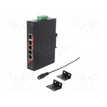 LNX-500AG-T; Industrial module: switch Ethernet; unmanaged; 12÷48VDC; RJ45; 5W; ANTAIRA