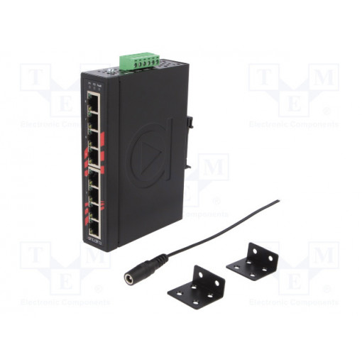 LNX-800A; Industrial module: switch Ethernet; unmanaged; 12÷48VDC; RJ45; 5W; ANTAIRA