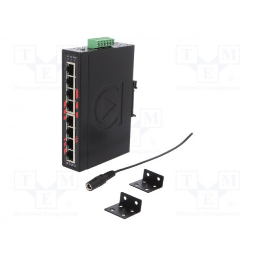 LNX-800AG; Industrial module: switch Ethernet; unmanaged; 12÷48VDC; RJ45; ANTAIRA