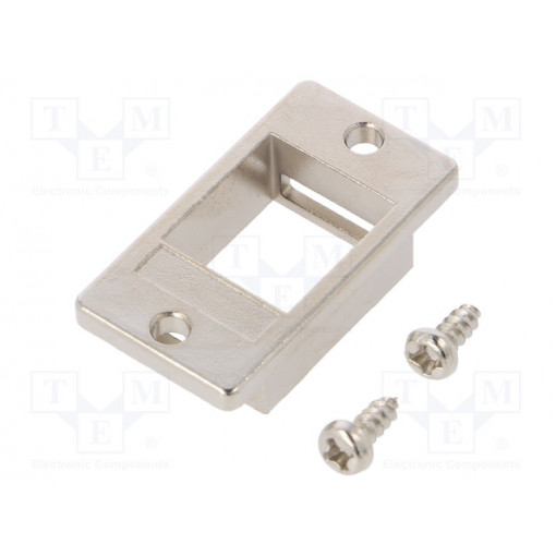 MP0054; Housing; shielded,Keystone; Colour: metallic; for panel mounting; LOGILINK