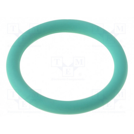 52023607; O-ring gasket; FKM; Thk: 1.5mm; Øint: 10mm; PG7; green; -20÷200°C; LAPP KABEL