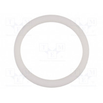 53801035; Gasket; PTFE; Thk: 2mm; Øint: 12mm; Øout: 16mm; PG7; white; -120÷250°C; LAPP KABEL