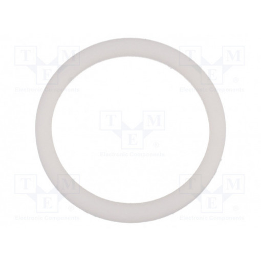 53801035; Gasket; PTFE; Thk: 2mm; Øint: 12mm; Øout: 16mm; PG7; white; -120÷250°C; LAPP KABEL