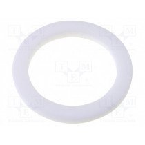53801050; Gasket; PTFE; Thk: 2mm; Øint: 20.1mm; Øout: 27.5mm; M20; white; LAPP KABEL