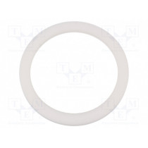 53801070; Gasket; PTFE; Thk: 3mm; Øint: 32.1mm; Øout: 40.3mm; M32; white; LAPP KABEL