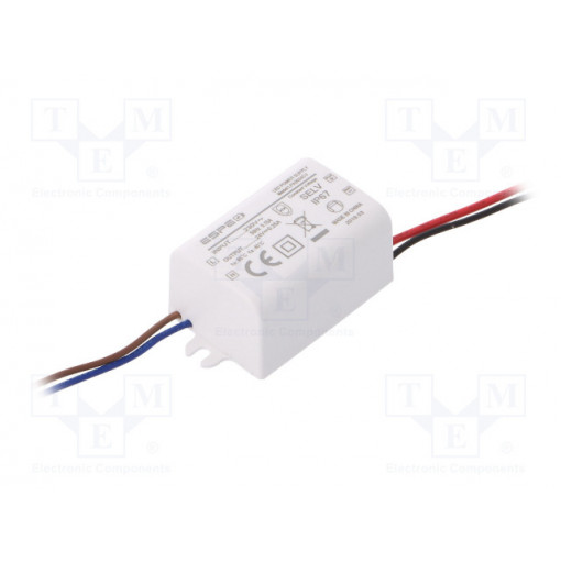 LPA0624CV; Power supply: switched-mode; LED; 6W; 24VDC; 250mA; 220÷240VAC; ESPE