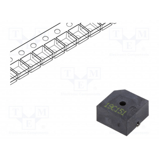 LPB1580DS-HS-05-4.0-R; Sound transducer: piezo; with built-in generator; freson: 4kHz; Cre-sound Electronics LPB1580DS-HS-05-4.0-R; Sound transducer: piezo; with built-in generator; freson: 4kHz; Cre-sound Electronics