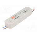 LPC-60-1750; Power supply: switched-mode; LED; 59.5W; 9÷34VDC; 1750mA; IP67; MEAN WELL