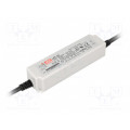 LPF-25-48; Power supply: switched-mode; LED; 25.44W; 48VDC; 0.53A; 90÷305VAC; MEAN WELL