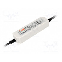 LPF-25D-36; Power supply: switched-mode; LED; 25.2W; 36VDC; 19.8÷36VDC; 0.7A; MEAN WELL