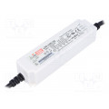 LPF-25D-54; Power supply: switched-mode; LED; 25.38W; 54VDC; 29.7÷54VDC; 0.47A; MEAN WELL