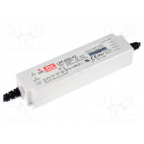 LPF-60D-42; Power supply: switched-mode; LED; 60.06W; 42VDC; 25.2÷42VDC; 1.43A; MEAN WELL