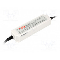 LPF-60D-48; Power supply: switched-mode; LED; 60W; 48VDC; 28.8÷48VDC; 1.25A; MEAN WELL