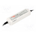 LPF-60D-54; Power supply: switched-mode; LED; 60.48W; 54VDC; 32.4÷54VDC; 1.12A; MEAN WELL