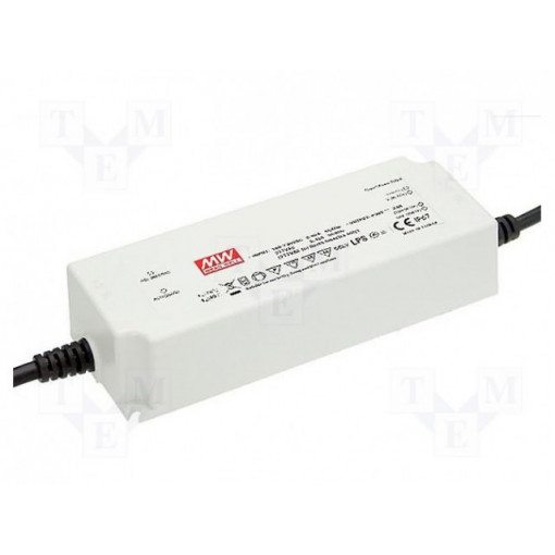 LPF-90-36; Power supply: switched-mode; LED; 90W; 36VDC; 2.5A; 90÷305VAC; IP67; MEAN WELL