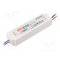 LPV-100-24; Power supply: switched-mode; LED; 100.8W; 24VDC; 4.2A; 90÷264VAC; MEAN WELL