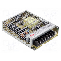 LRS-100-24; Power supply: switched-mode; modular; 108W; 24VDC; 129x97x30mm; MEAN WELL