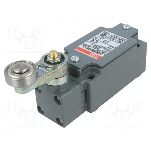 1SBV011143R1211; Limit switch; lever R 30mm, metallic roller 22mm; NO + NC; 10A; ABB 1SBV011143R1211; Limit switch; lever R 30mm, metallic roller 22mm; NO + NC; 10A; ABB