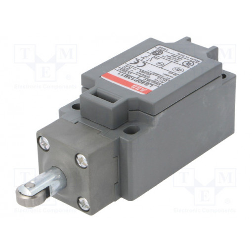 1SBV010513R1211; Limit switch; metal roller Ø12mm; NO + NC; 10A; max.400VAC; IP65; ABB 1SBV010513R1211; Limit switch; metal roller Ø12mm; NO + NC; 10A; max.400VAC; IP65; ABB