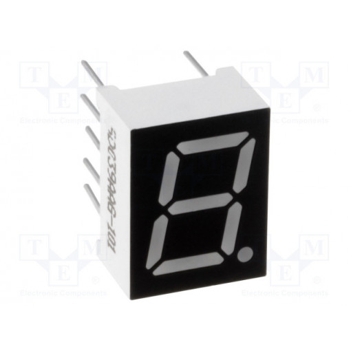 LSD039AAG-101-04; Display: LED; 7-segment; 9.9mm; 0.39