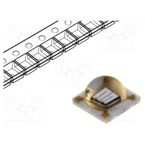 LTPL-C034UVH385; LED; UV; 3535; 130°; 500mA; λd: 385nm; 3.5x3.5x2.15mm; 3.7V; SMD; LITEON