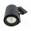 LTR-020-24-B; Lamp: LED lighting fixture; 4000K; IP44; Body: black; Ø: 111mm; 35W; LEDDEX
