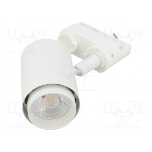 LTR-110-60-W; Lamp: LED lighting fixture; 3000K; IP44; Body: white; Ø: 60mm; 10W; LEDDEX