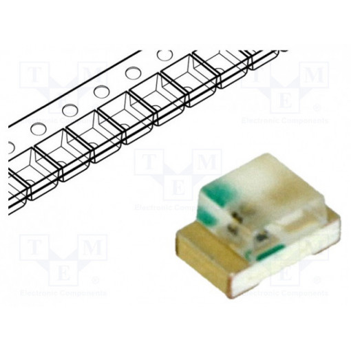 LTST-C170KSKT; LED; SMD; 0805; yellow; 20÷112mcd; 2x1.25x1.1mm; 130°; 1.8÷2.4V; LITEON