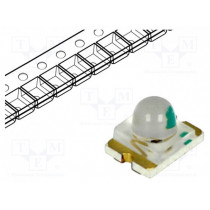 LTST-C930KSKT; LED; SMD; 1210; yellow; 450÷800mcd; 3.2x2.4x2.4mm; 25°; 2÷2.4V; 20mA; LITEON