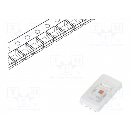 LTW-5630SD590; LED; SMD; 5630; yellow; 20÷32lm; 5.3x3x0.77mm; 120°; 2.2÷3V; 180mA; LITEON