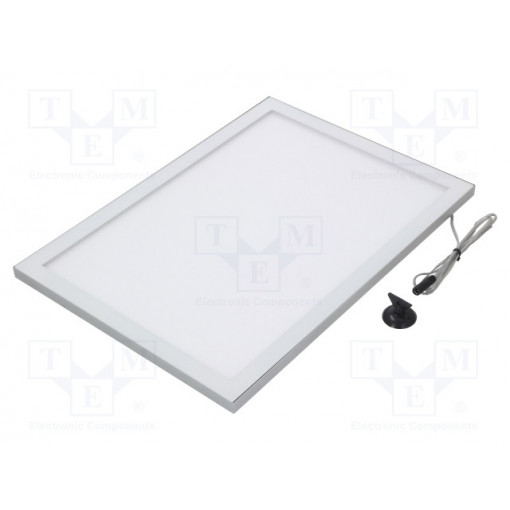 LUM-MAG-A3-OS-G-6,5K; Lamp: LED light panel; Lumaire Magnetic Sim; PMMA; 6500K; Size: A3; LEDDEX