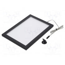 LUM-MAG-A4-OS-B-6,5K; Lamp: LED light panel; Lumaire Magnetic Sim; PMMA; 6500K; Size: A4; LEDDEX