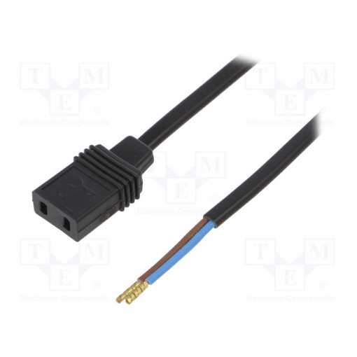 LZ 120; Wire: for fan supplying; Plug: straight; 0.61m; EBM-PAPST