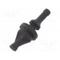 LZ 550; Fastener for fans and protections; Ømount.hole: 6.5mm; black; EBM-PAPST