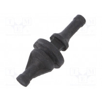 LZ 550; Fastener for fans and protections; Ømount.hole: 6.5mm; black; EBM-PAPST