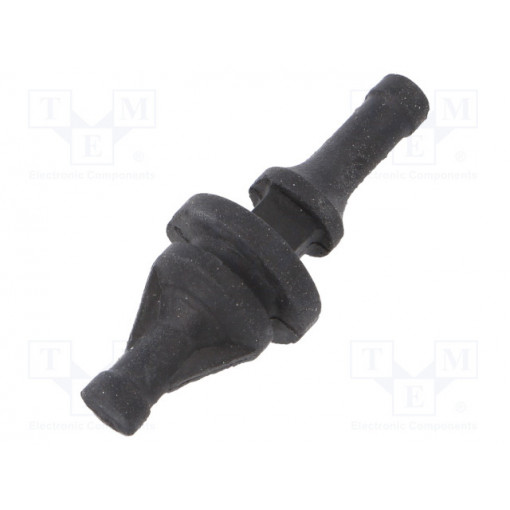LZ 550; Fastener for fans and protections; Ømount.hole: 6.5mm; black; EBM-PAPST