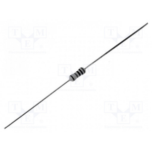 MF006FF3303A50; Resistor: metal film; THT; 330kΩ; 0.6W; ±1%; Ø2.5x6.8mm; 50ppm/°C; ROYAL OHM