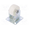 M050NATF; Transport wheel; Ø: 50mm; W: 24mm; H: 73.5mm; rigid; 50kg; -15÷80°C; RADER M050NATF; Transport wheel; Ø: 50mm; W: 24mm; H: 73.5mm; rigid; 50kg; -15÷80°C; RADER